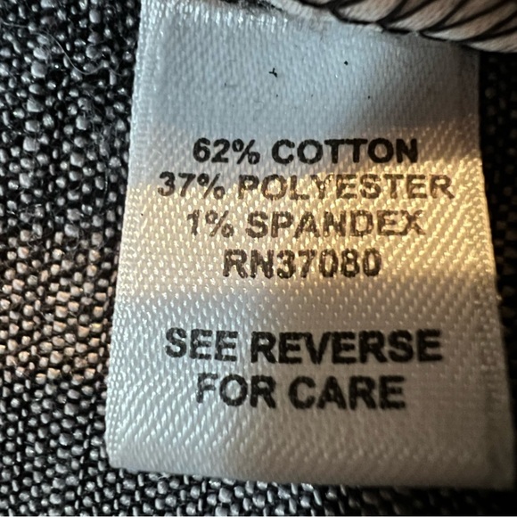 Cato Gray Women's Long Sleeve Button Up Shirt with Beautiful Beading. Size Large - Picture 8 of 8